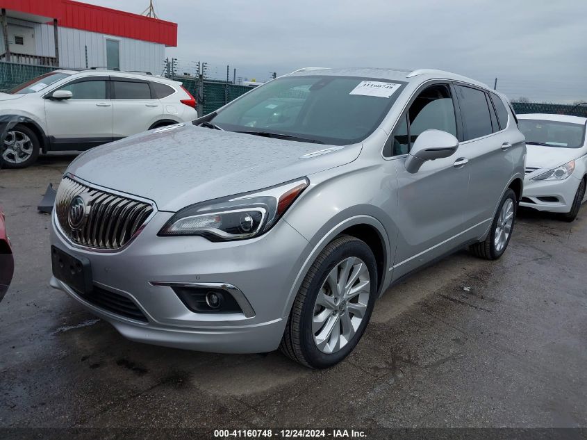 VIN LRBFXFSX0HD192462 2017 Buick Envision, Premium Ii no.2