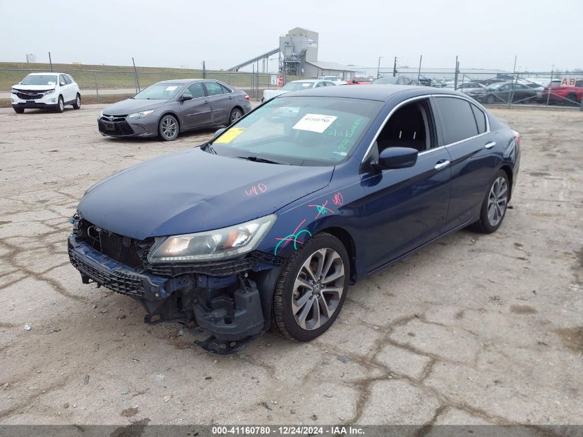 VIN 1HGCR2F5XEA002584 2014 Honda Accord, Sport no.2