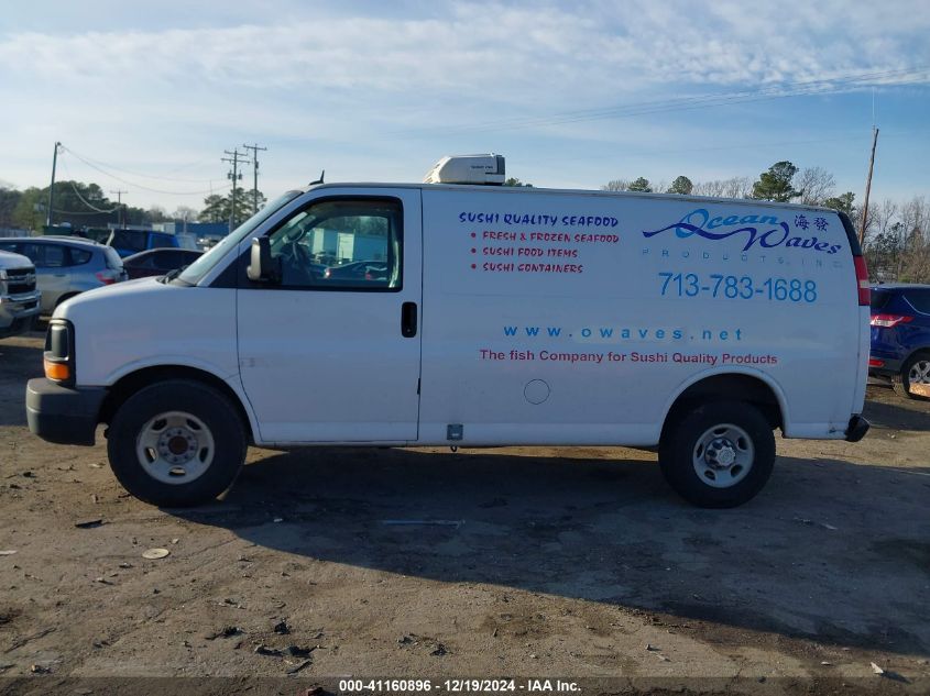 VIN 1GCWGFFFXF1101649 2015 CHEVROLET EXPRESS 2500 no.14