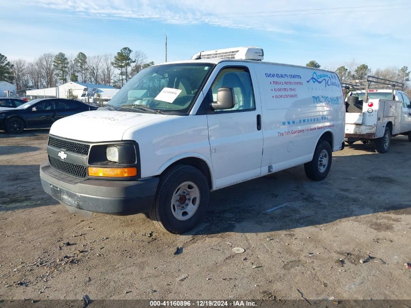 VIN 1GCWGFFFXF1101649 2015 CHEVROLET EXPRESS 2500 no.2