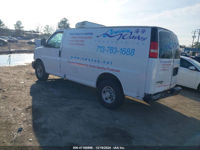 VIN 1GCWGFFFXF1101649 2015 CHEVROLET EXPRESS 2500 no.3