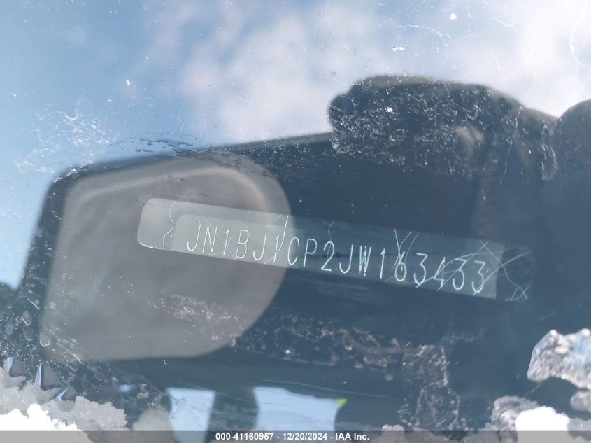 2018 Nissan Rogue Sport Sv VIN: JN1BJ1CP2JW163433 Lot: 41160957