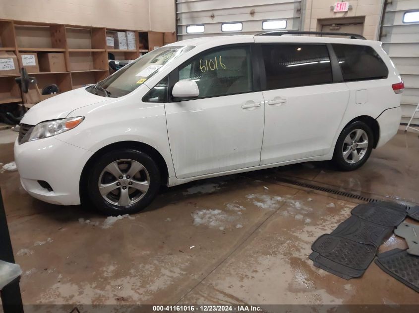 VIN 5TDKK3DCXES508683 2014 Toyota Sienna, Le V6 8 P... no.2