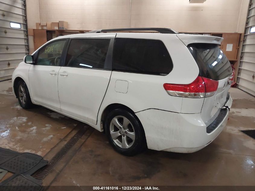 VIN 5TDKK3DCXES508683 2014 Toyota Sienna, Le V6 8 P... no.3