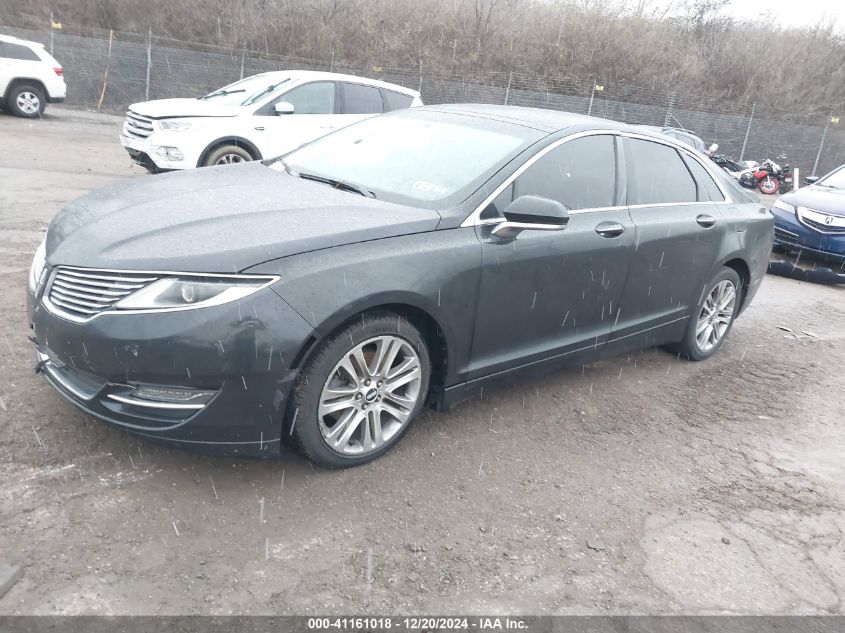 VIN 3LN6L2G93DR829079 2013 LINCOLN MKZ no.2