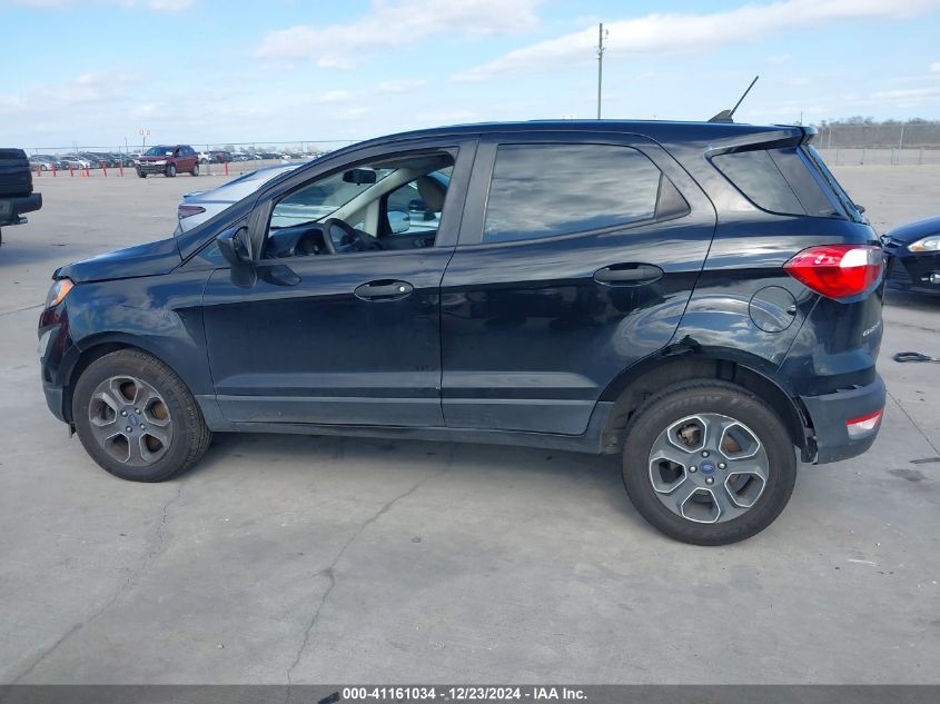 2020 Ford Ecosport S VIN: MAJ3S2FE1LC320488 Lot: 41161034