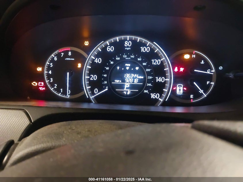 2013 HONDA ACCORD VIN: 1HGCR2F38DA122848