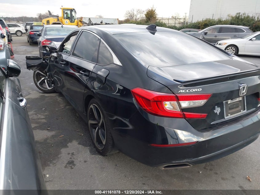 2018 HONDA ACCORD VIN: 1HGCV1F33JA148758