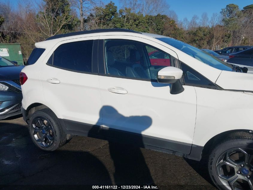 2018 Ford Ecosport Ses VIN: MAJ6P1CL1JC232890 Lot: 41161122