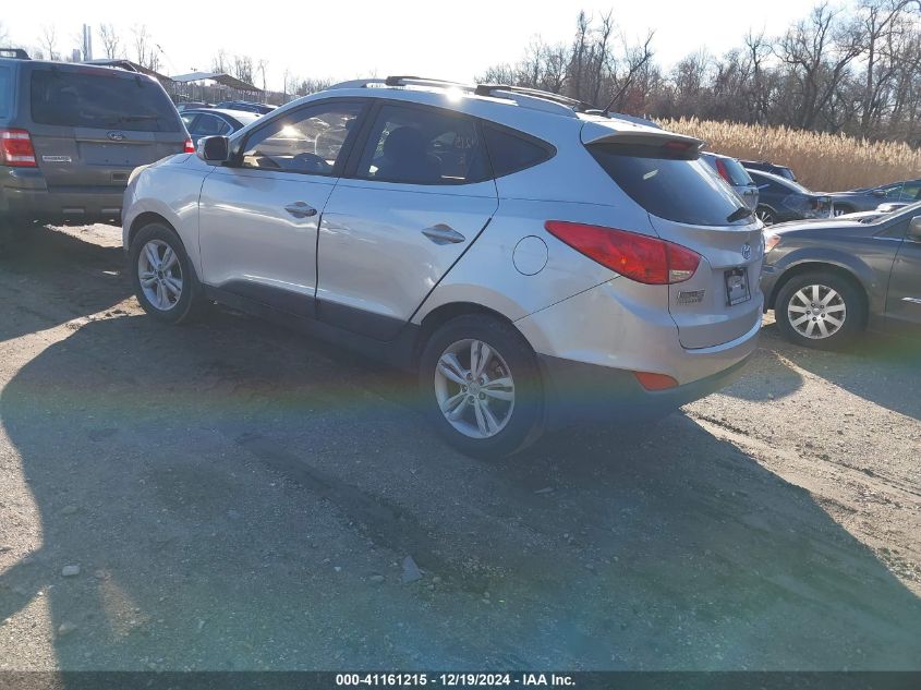 VIN KM8JU3AC5DU605385 2013 Hyundai Tucson, Gls no.3