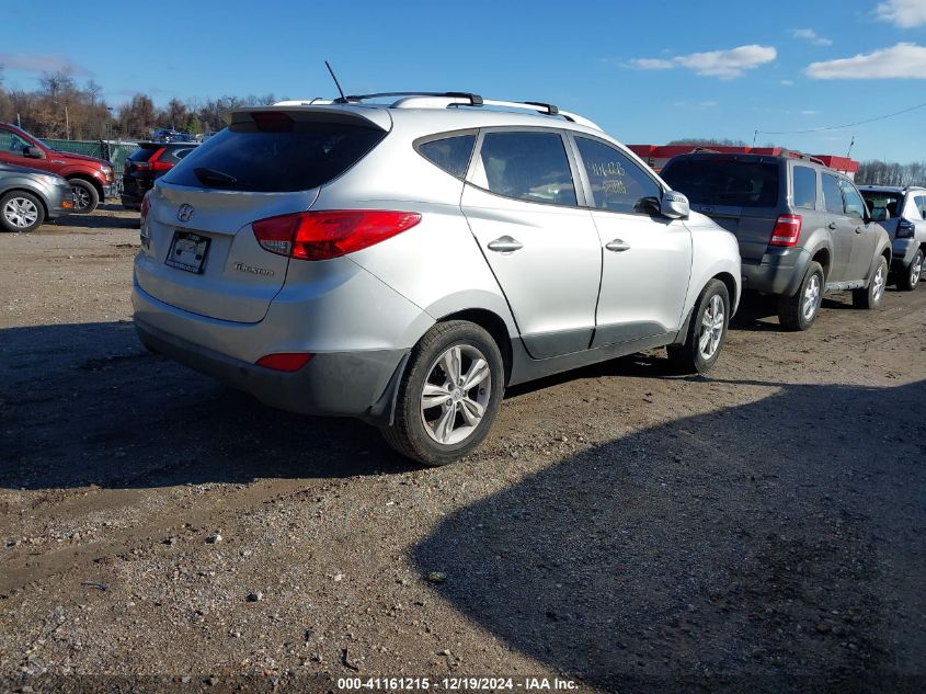 VIN KM8JU3AC5DU605385 2013 Hyundai Tucson, Gls no.4