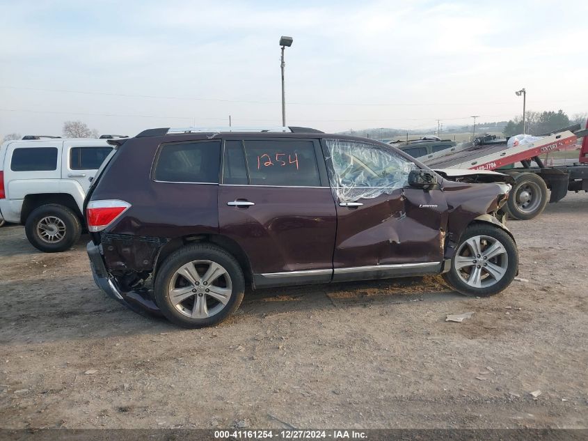 VIN 5TDDK3EH4DS184101 2013 TOYOTA HIGHLANDER no.13