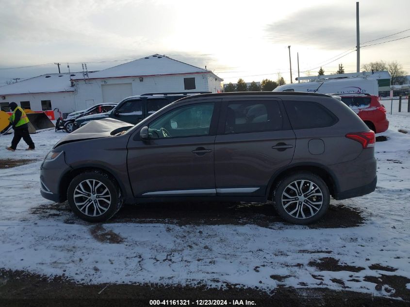 2016 Mitsubishi Outlander Sel VIN: JA4AZ3A33GZ051271 Lot: 41161321