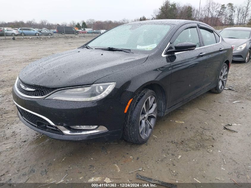 VIN 1C3CCCCB0FN566128 2015 Chrysler 200, C no.2