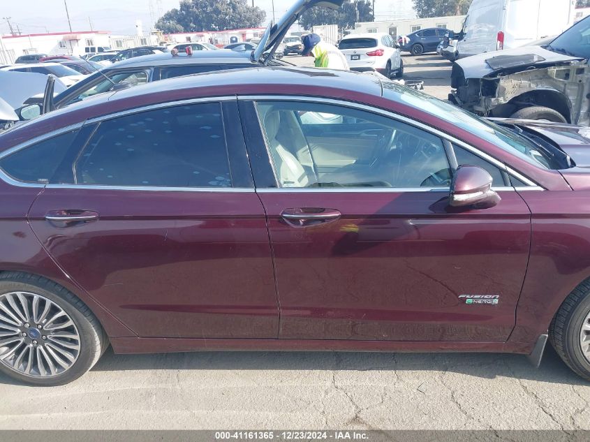 VIN 3FA6P0PU8HR142189 2017 Ford Fusion, Energi Se L... no.14