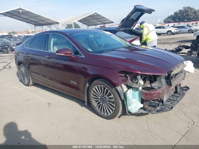 VIN 3FA6P0PU8HR142189 2017 Ford Fusion, Energi Se L... no.1