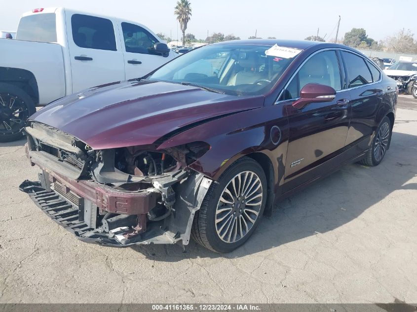 VIN 3FA6P0PU8HR142189 2017 Ford Fusion, Energi Se L... no.2