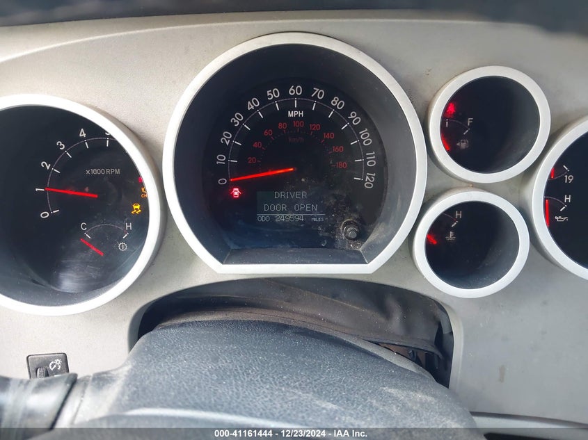 2008 TOYOTA TUNDRA VIN: 5TFEV58168X054410