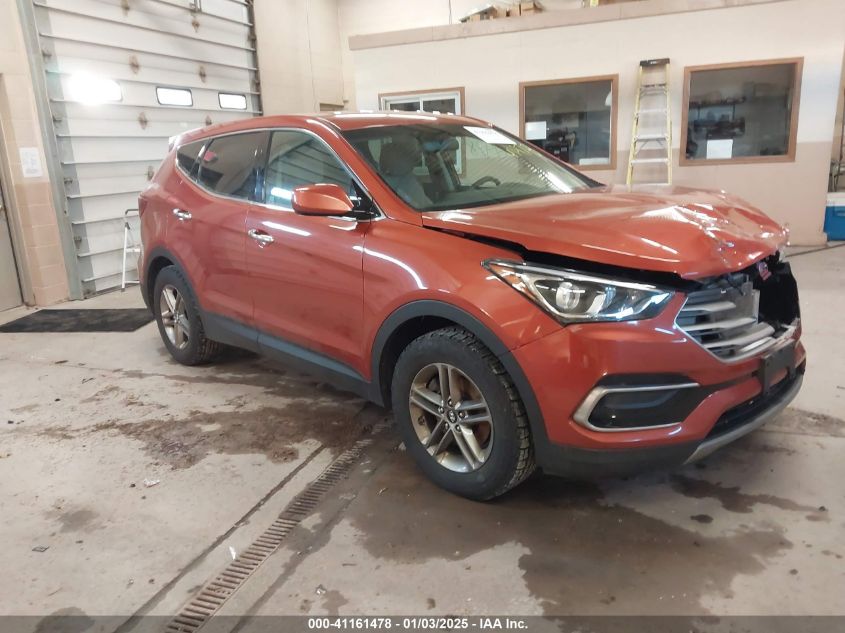 VIN 5XYZT3LB4HG455209 2017 Hyundai Santa Fe, Sport... no.1