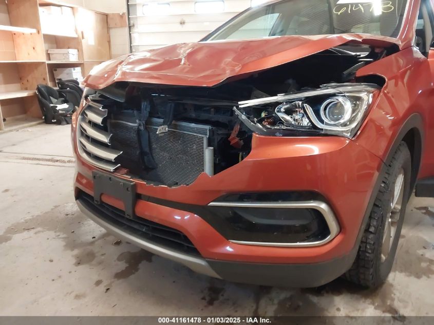 VIN 5XYZT3LB4HG455209 2017 Hyundai Santa Fe, Sport... no.6