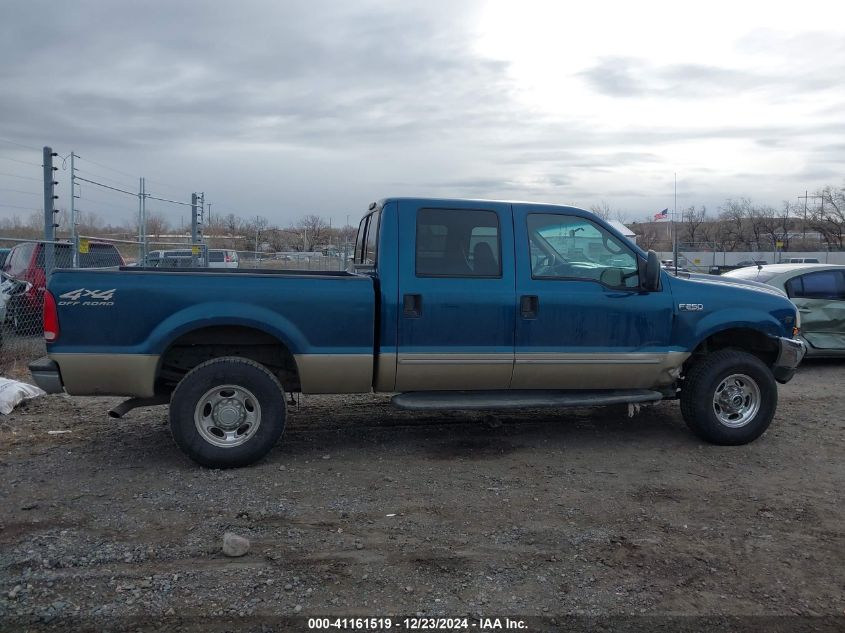 2000 Ford F-250 Lariat/Xl/Xlt VIN: 1FTNW21S3YEB55317 Lot: 41161519