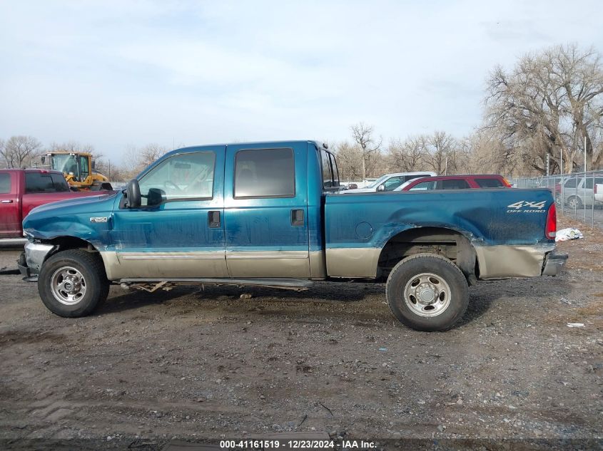 2000 Ford F-250 Lariat/Xl/Xlt VIN: 1FTNW21S3YEB55317 Lot: 41161519