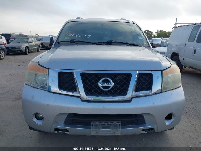 2014 Nissan Armada Platinum/Sl/Sv VIN: 5N1BA0ND5EN606448 Lot: 41161535