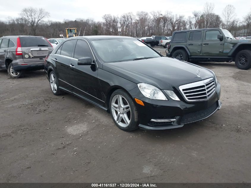 VIN WDDHF8JB3DA684287 2013 MERCEDES-BENZ E 350 no.1