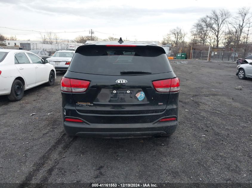 2018 Kia Sorento 2.4L Lx VIN: 5XYPGDA37JG410574 Lot: 41161553