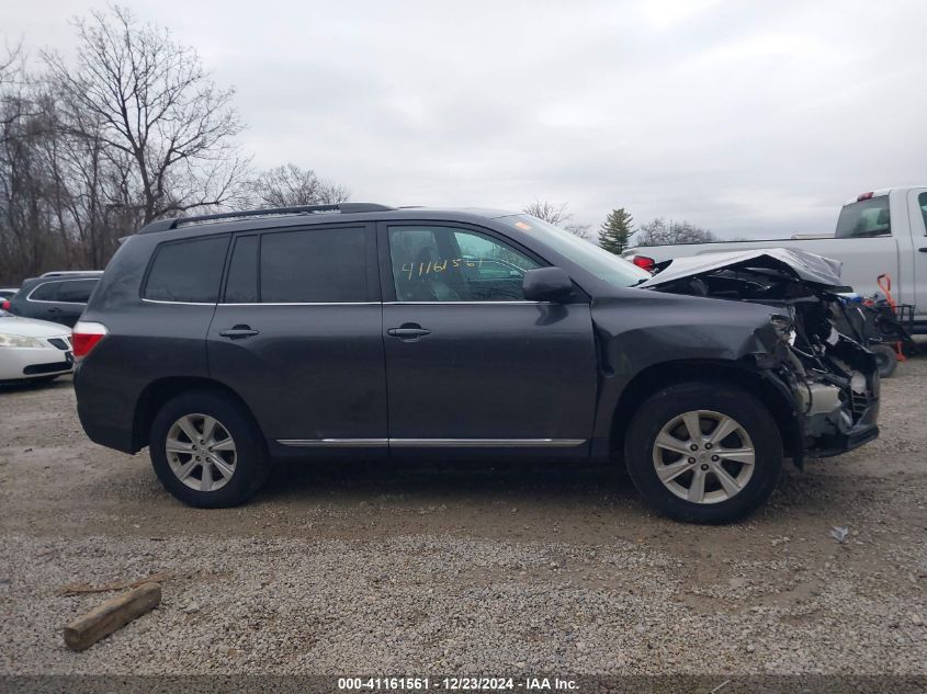 2013 TOYOTA HIGHLANDER SE V6 - 5TDBK3EHXDS256944