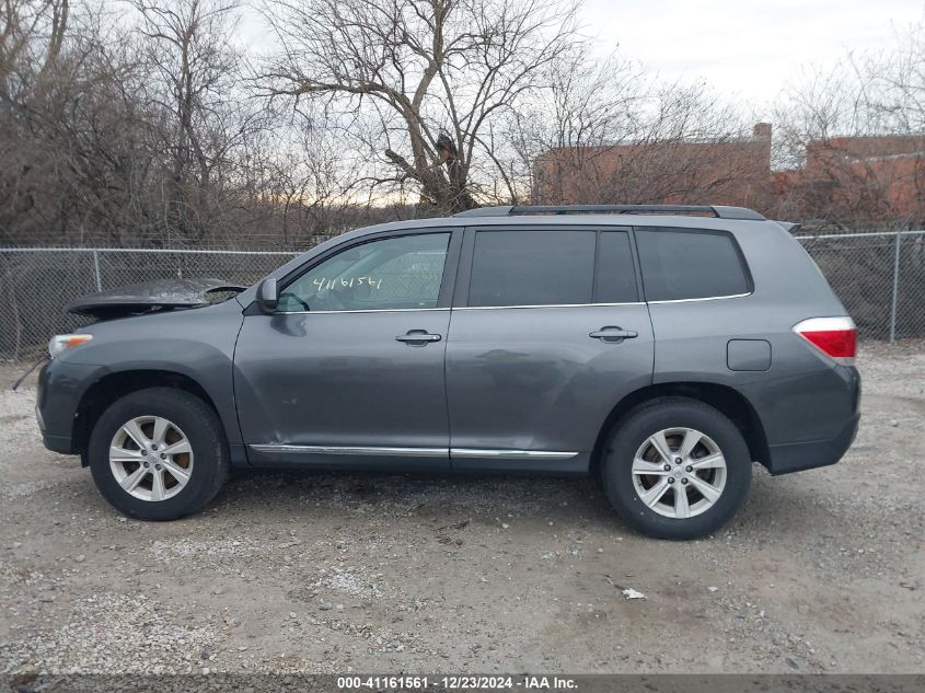 VIN 5TDBK3EHXDS256944 2013 Toyota Highlander, Se V6 no.14