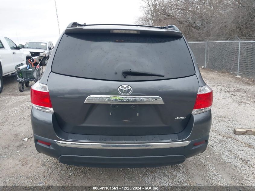 2013 TOYOTA HIGHLANDER SE V6 - 5TDBK3EHXDS256944