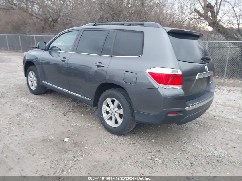 2013 TOYOTA HIGHLANDER SE V6 - 5TDBK3EHXDS256944