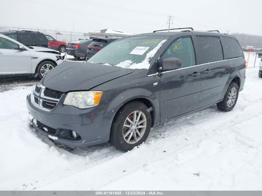 VIN 2C4RDGCG9ER338121 2014 Dodge Grand Caravan, Sxt... no.2