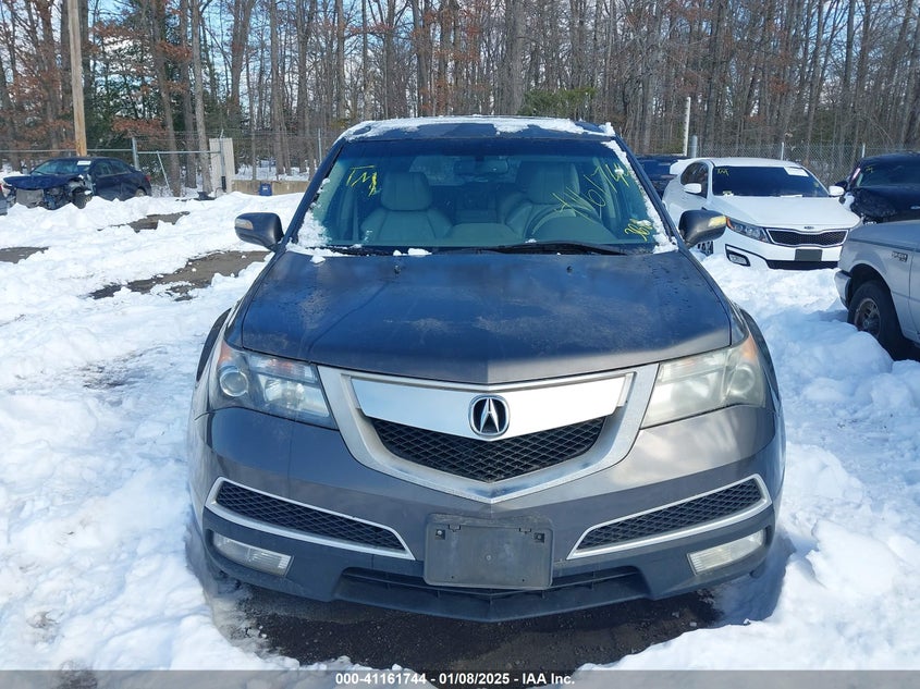 2011 ACURA MDX VIN: 2HNYD2H62BH503856