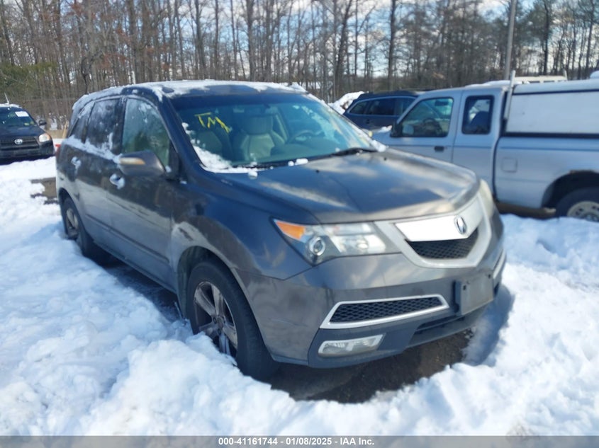 2011 ACURA MDX VIN: 2HNYD2H62BH503856