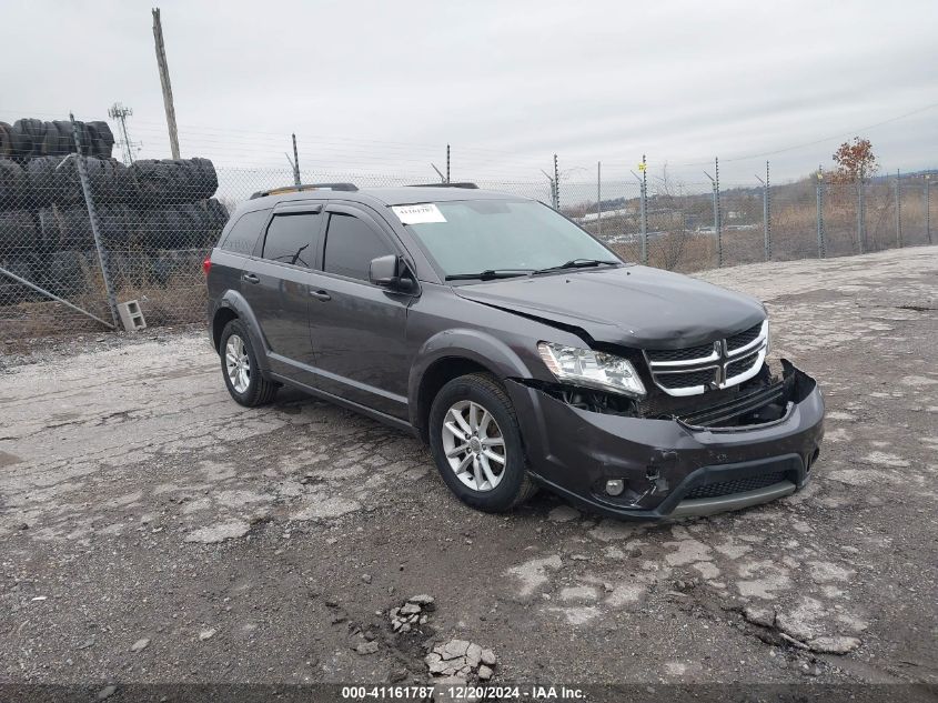 VIN 3C4PDCBB1ET166265 2014 DODGE JOURNEY no.1