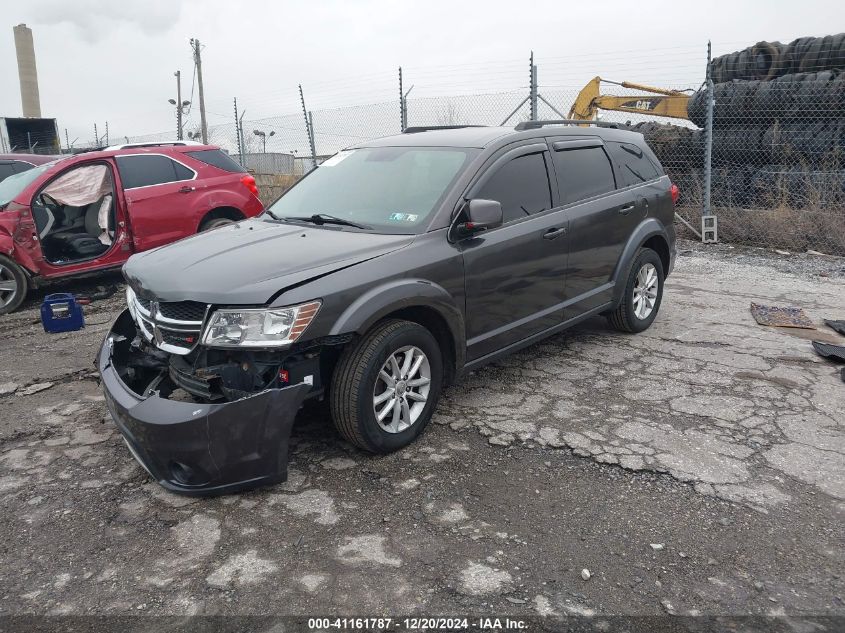 VIN 3C4PDCBB1ET166265 2014 DODGE JOURNEY no.2