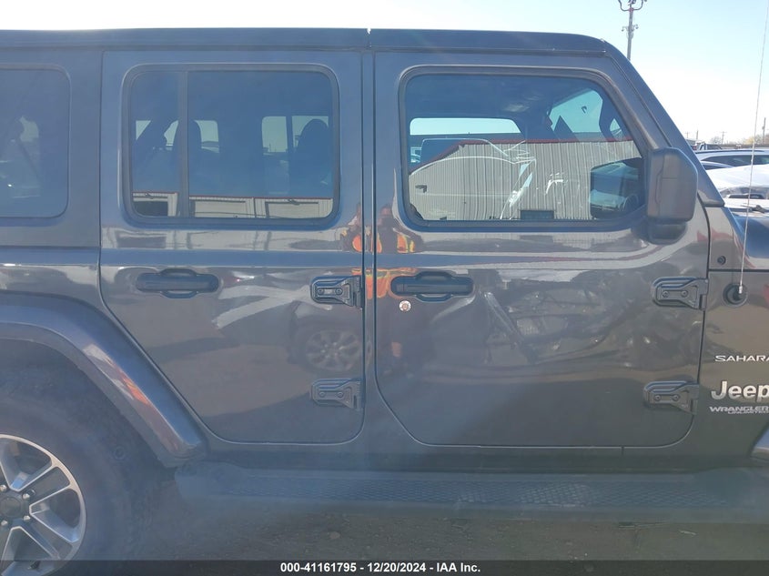 2020 JEEP WRANGLER UNLIMITED SAHARA 4X4 - 1C4HJXENXLW159686