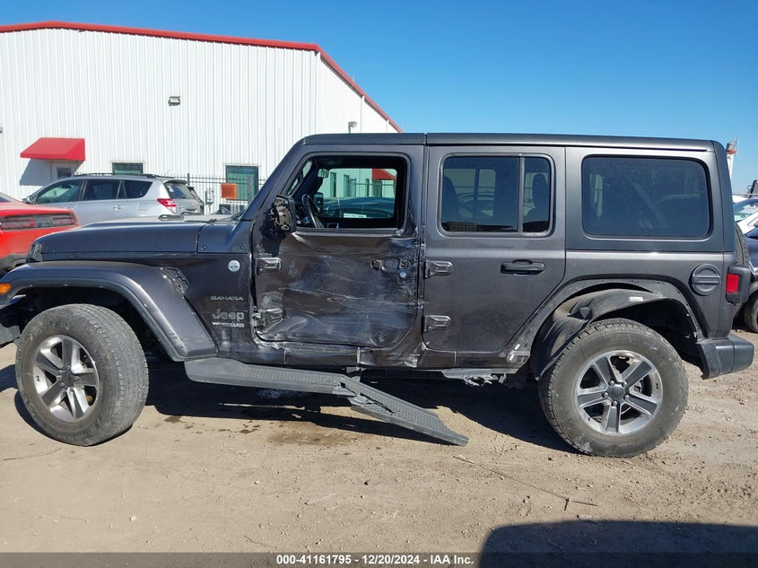 2020 JEEP WRANGLER UNLIMITED SAHARA 4X4 - 1C4HJXENXLW159686