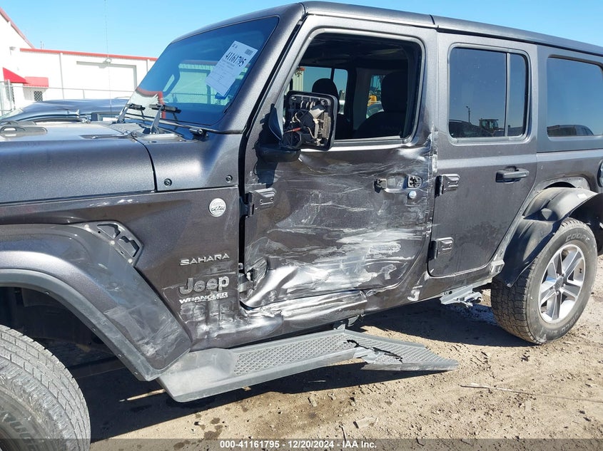 2020 JEEP WRANGLER UNLIMITED SAHARA 4X4 - 1C4HJXENXLW159686