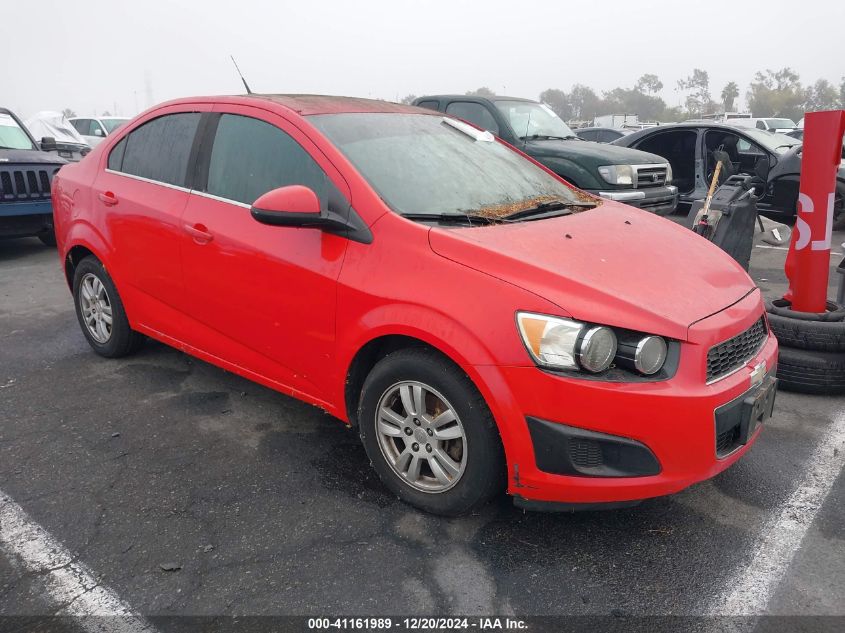 VIN 1G1JC5SH0E4113001 2014 Chevrolet Sonic, Lt Auto no.1