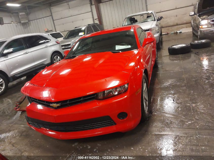 2015 Chevrolet Camaro Ls VIN: 2G1FB1E35F9254257 Lot: 41162002