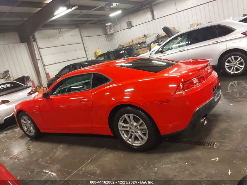 2015 Chevrolet Camaro Ls VIN: 2G1FB1E35F9254257 Lot: 41162002