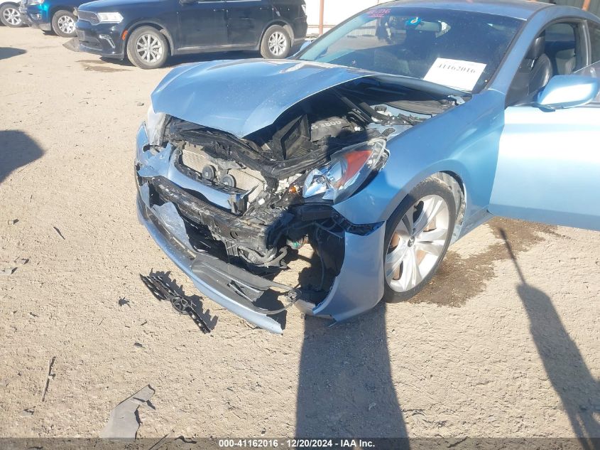 2010 HYUNDAI GENESIS COUPE VIN: KMHHU6KH8AU013033