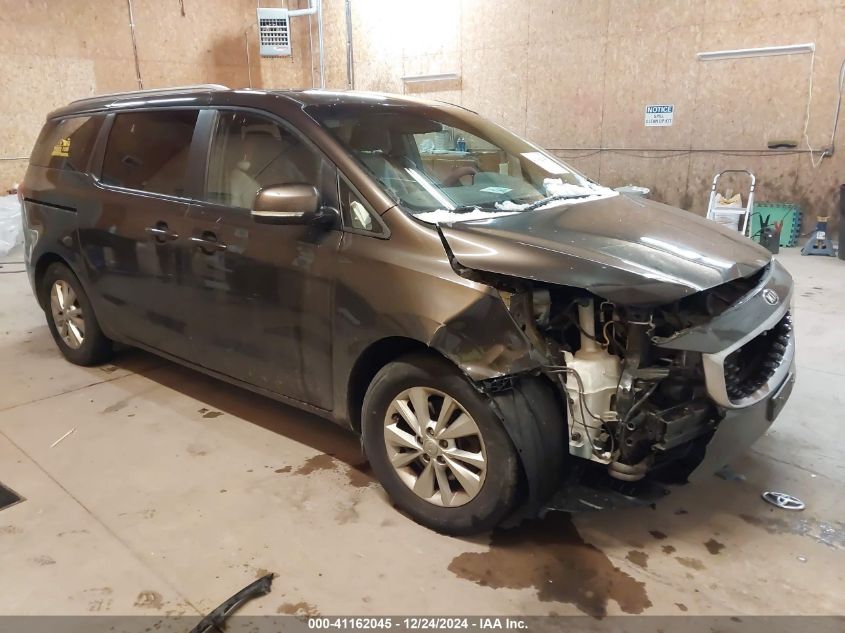 VIN KNDMB5C18F6059090 2015 KIA Sedona, LX no.1