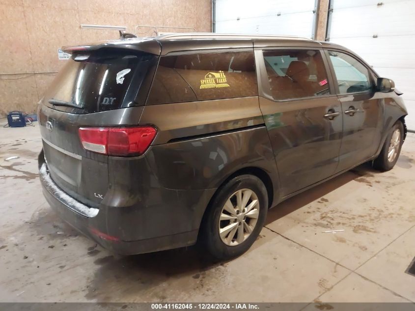 VIN KNDMB5C18F6059090 2015 KIA Sedona, LX no.4