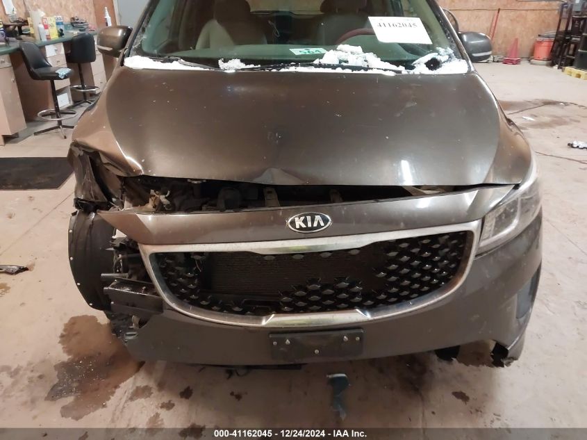 VIN KNDMB5C18F6059090 2015 KIA Sedona, LX no.6