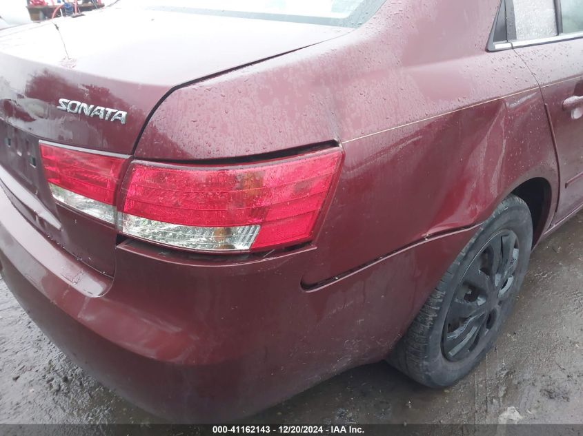 2007 Hyundai Sonata Gls VIN: 5NPET46C87H231781 Lot: 41162143