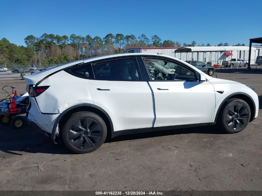 2025 Tesla Model Y Long Range Dual Motor All-Wheel Drive VIN: 7SAYGDEE2SA337378 Lot: 41162238